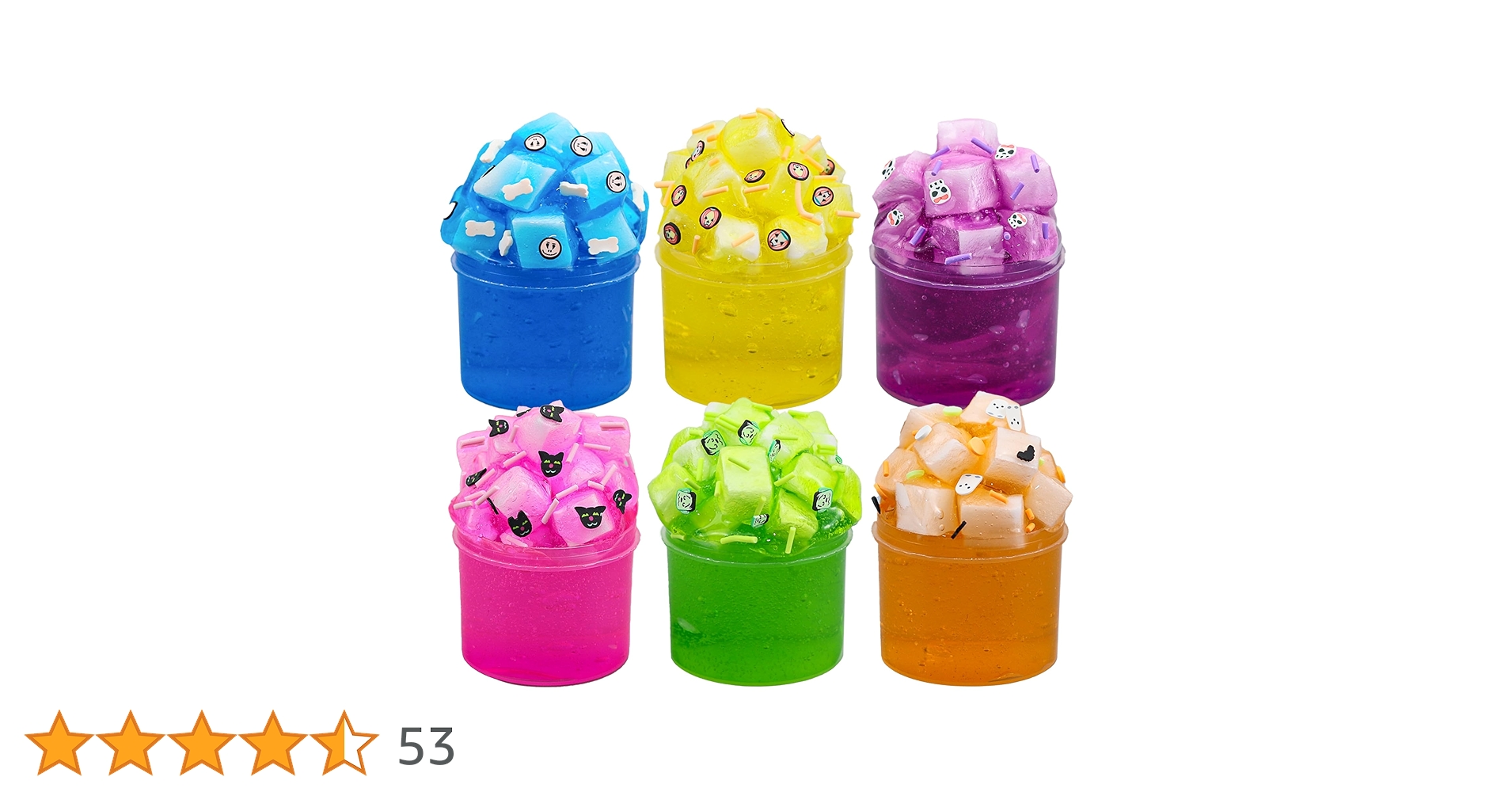 Amazon.co.jp: Funewest ハロウィンクリスタルスライムクリアスライム